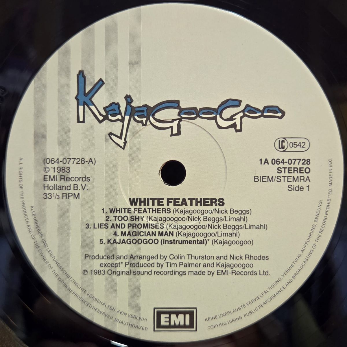 White feathers - KAJAGOOGOO Płyta winylowa LP - Vinylhouse - sklep z muzyką na płytach winylowych